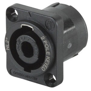 Main product image for Neutrik NL2MP Speakon 2 Pole Panel Mount 092-059